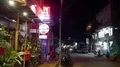 Street night scenery with traffic shops people in Labuan Bajo, Flores Indonesia 4k or 4k+ Resolution