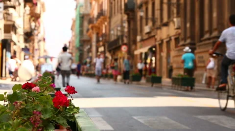 Street of Palermo Видео 53125007