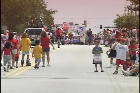 Street Parade Stock Footage 298449