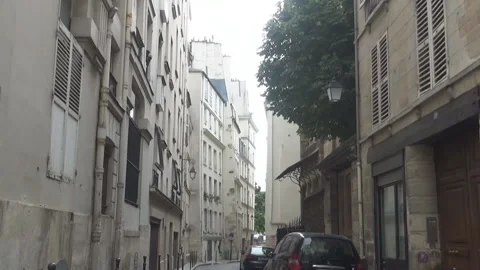 Street in Paris Video stock 107867523