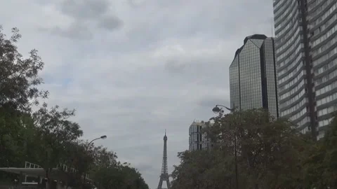 Street in Paris Stock Footage 114709643