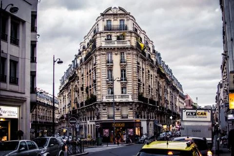 Street of Paris Stock Photos