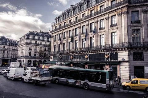 Street of Paris Stock Photos