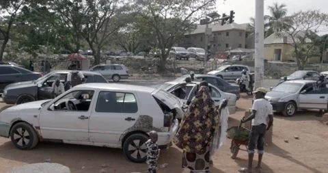 Street park Stock Footage 230160113