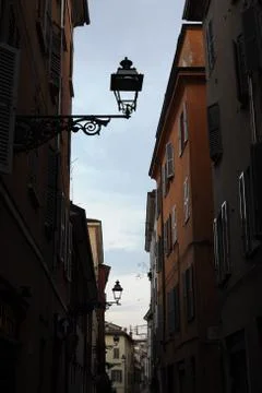 Street in Parma Stock Photos