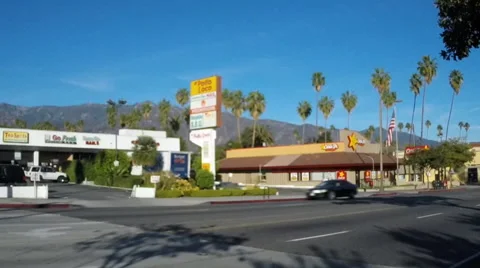 Street in Pasadena, California Stock Footage 44682239