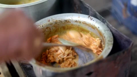 Street Pasta Stock Footage 133102741