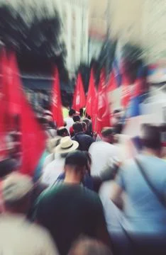 Street protest Stock Photos