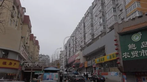 Street of Qingdao Stock Footage 124923799
