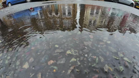 Street rain. Stock Footage 274063608