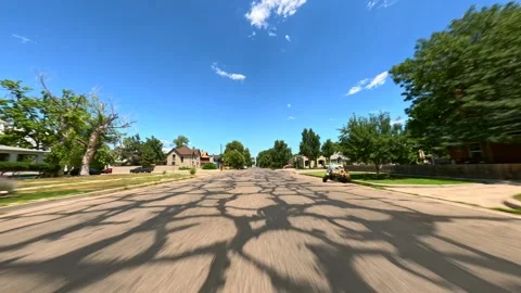 Street road patch from salt snow cracking Stock Footage 248158538