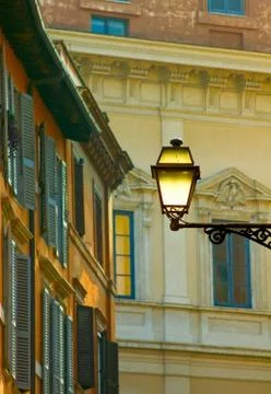 Street of rome Stock Photos