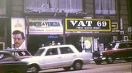 Street Scene Center Madrid Central Spain 1960 Vintage Film Home Movie 308 Stock Footage