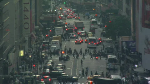 Street scene Stock-Footage 844973