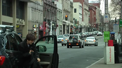 Street Scene 動画素材 25536732