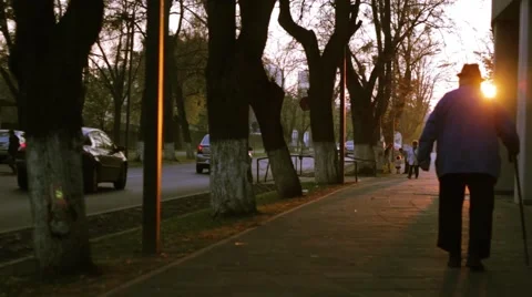 Street Scene Generations Stock-Footage 56984931