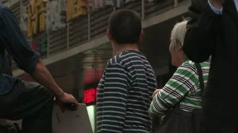 Street in Shenzhen Video stock 10717355