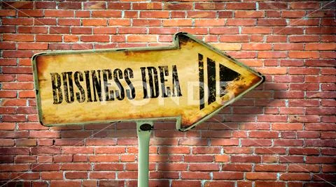 Street Sign to Business Start Stock Illustration