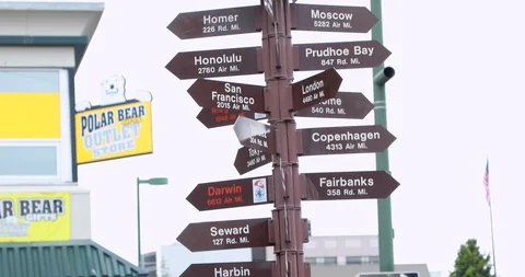 Street Sign Stock Footage 92840620