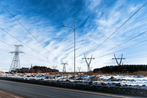 Street sky 스톡 사진