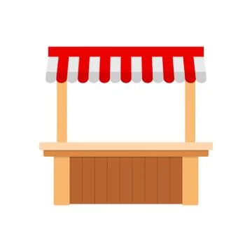 Street stall イラスト素材
