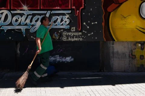 Street Sweeper Stock Photos