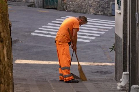 Street sweeper Stock Photos