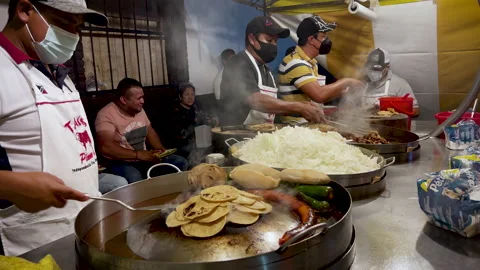 Street Taco Stand Stock Footage 212092321