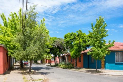 Street in Talca Stock Photos