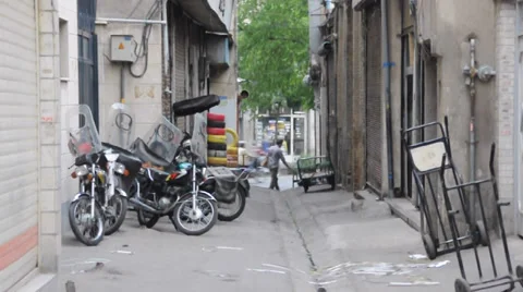 Street in Tehran, Iran 스톡 동영상 33624757