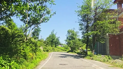 A street with a telephone. Stock Footage 282979577