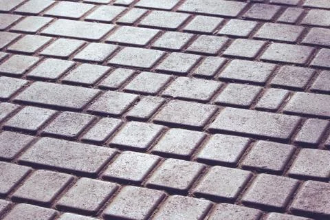 A street tile pattern Stock Photos