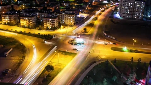 Street time-lapse Stock Footage 167718412