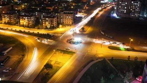 Street time-lapse Stock Footage 167718511