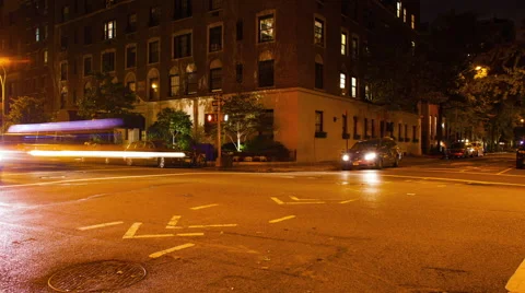 Street Time Lapse NYC Stock Footage 64882618