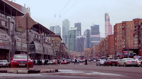 Street Timelapse Stock Footage 24717951