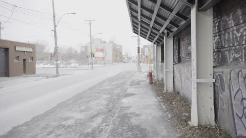 Street Tracking Shot Stock-Footage 86374705