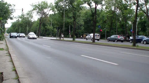 Street Traffic Stock Footage 25042302