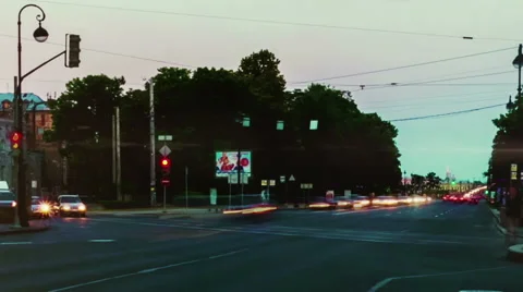 Street traffic Stock Footage 49597991
