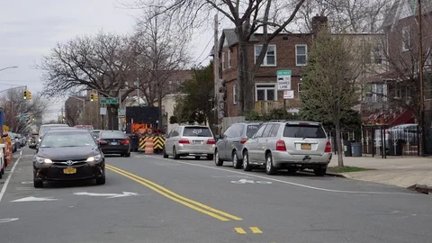 Street Traffic Stock Footage 74109252