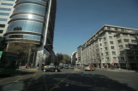 Street traffic Stock Footage 77047748