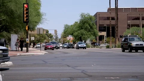 Street Traffic Video stock 86842683