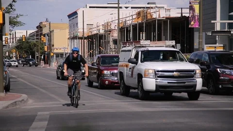 Street Traffic Stock Footage 87270037