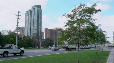 Street Traffic Scene. Stock Footage 66479516