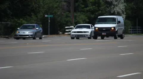 Street trafic Stock Footage 25601429