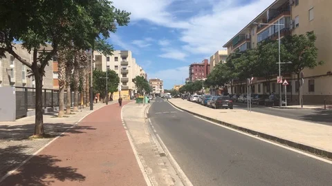 Street in Valencia Stock Footage 108456491