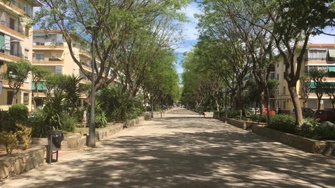 Street in Valencia Stock Footage 108456842