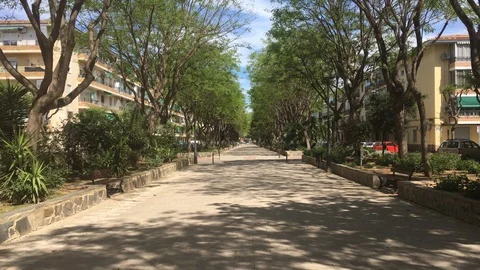 Street in Valencia Stock Footage 108456898