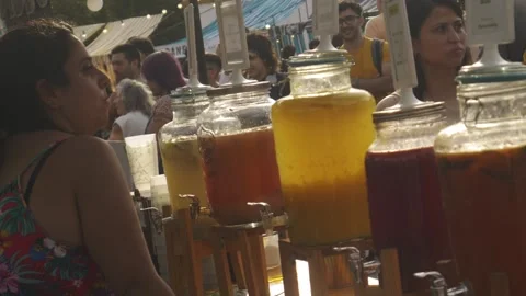 Street vendor Stock Footage 291555917