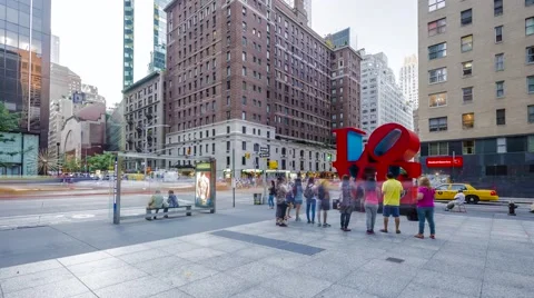 Street view NYC 動画素材 63829212